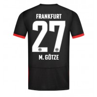 Maglia Calcio Eintracht Frankfurt Mario Gotze #27 Seconda Divisa 2024-25 Manica Corta